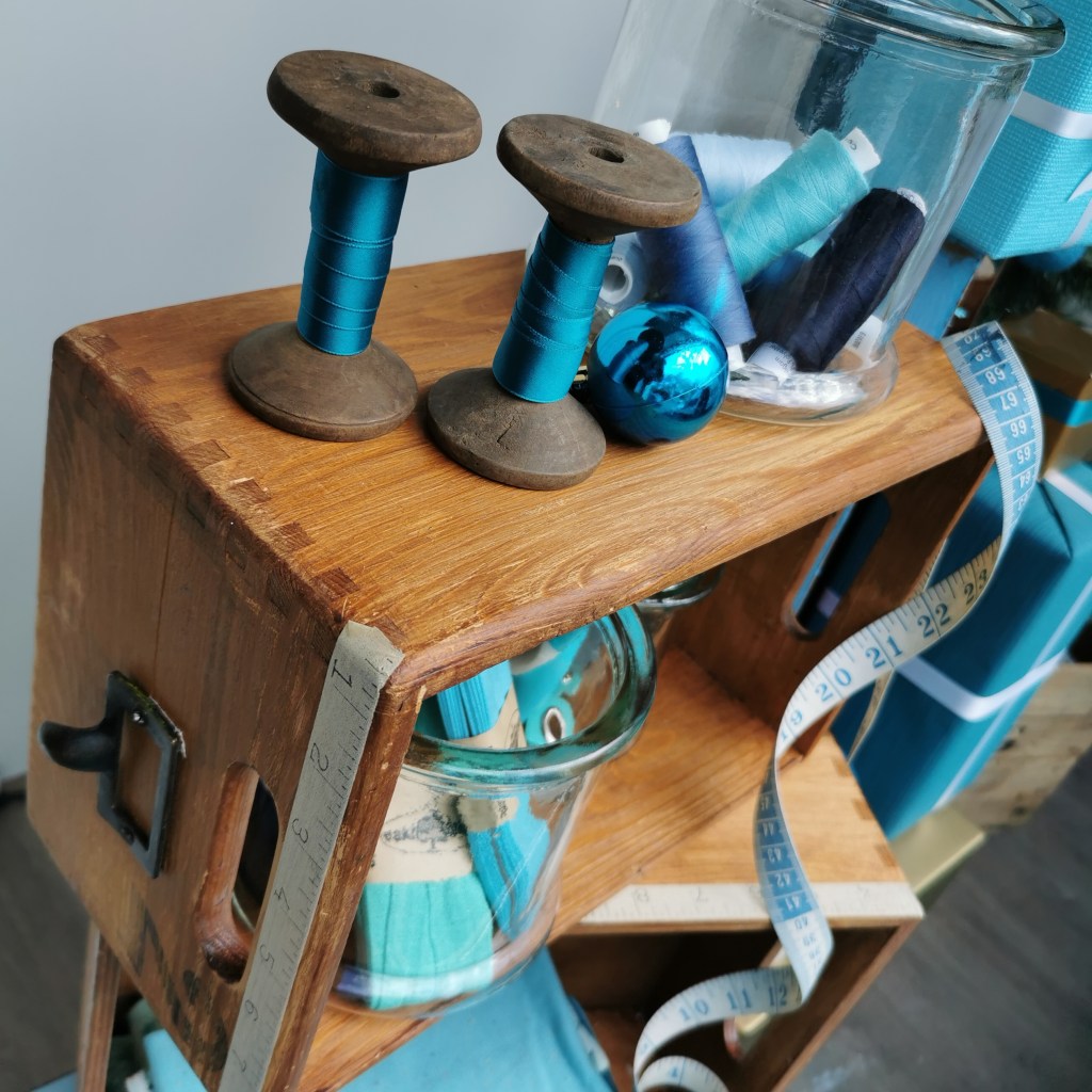 Schaufenster Stoffladen Leipzig